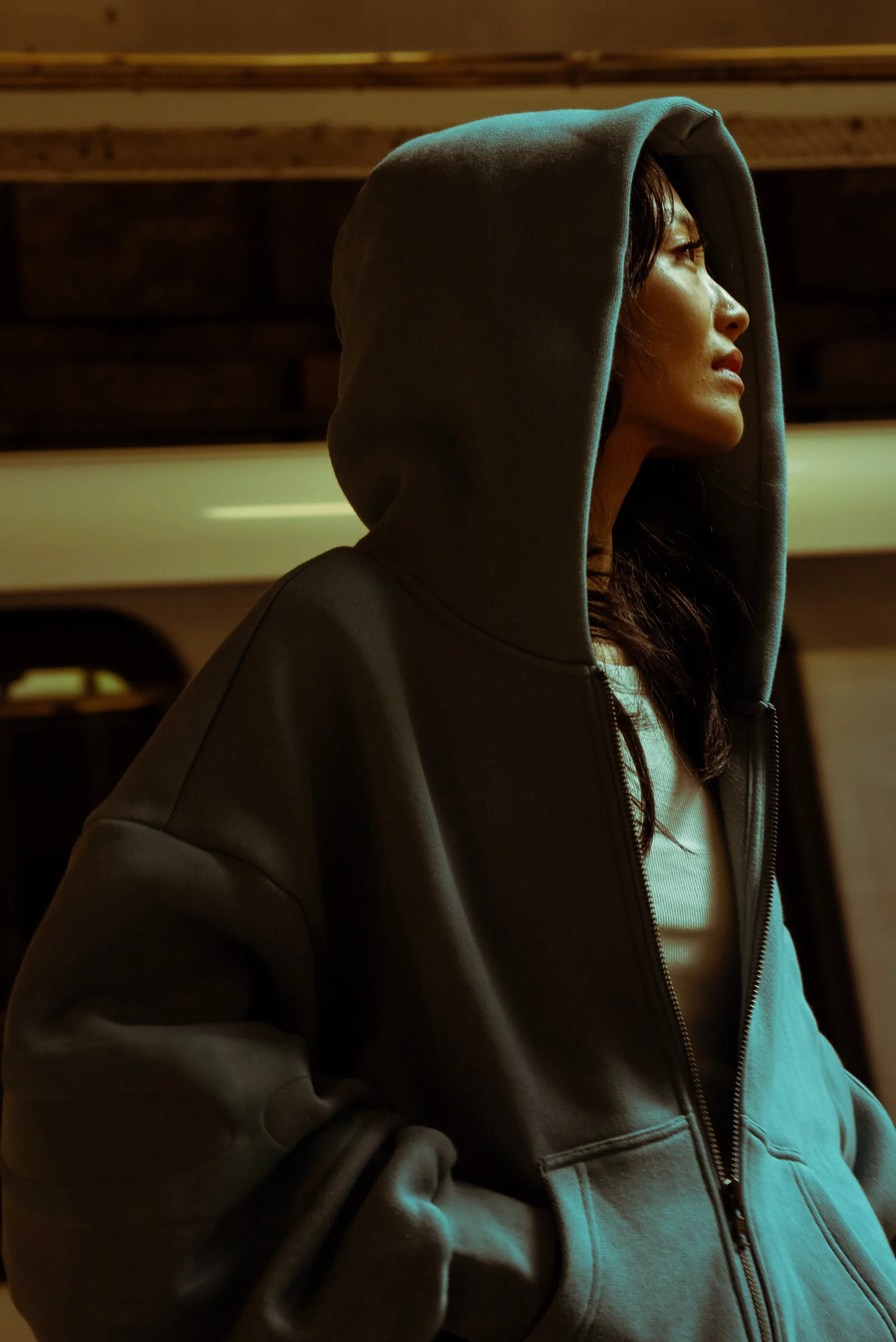 Back view of the Dedalus cloud zipup