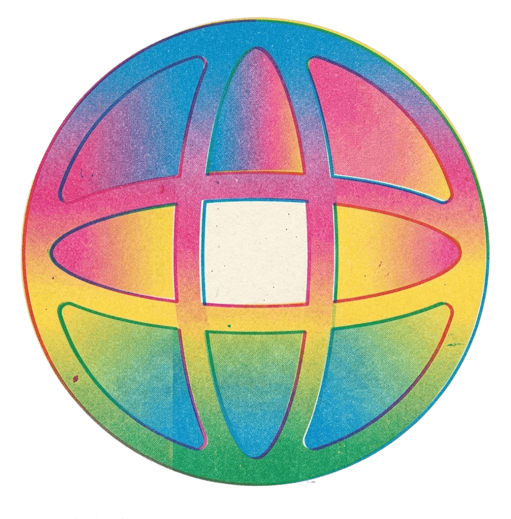 Abstract globe illustration